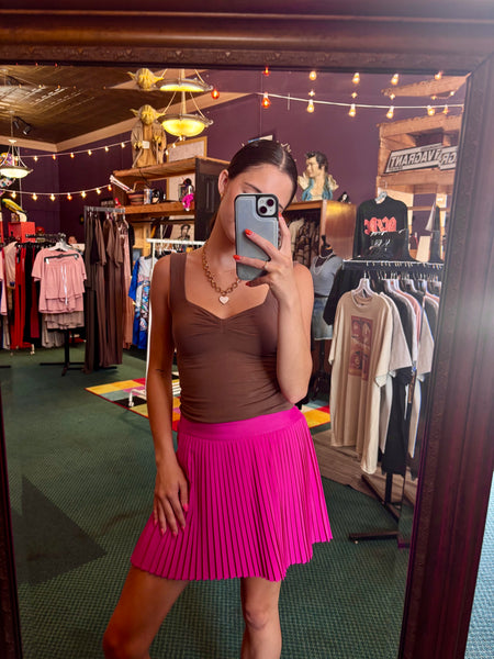 Pleated skirt